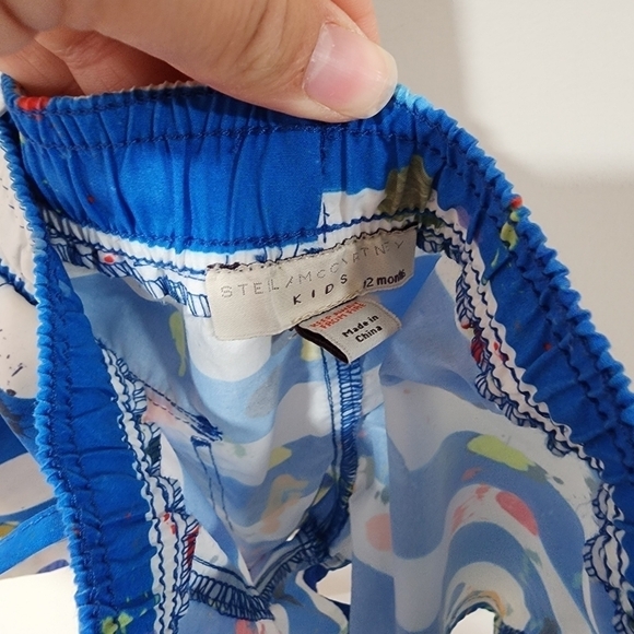 Stella Mccartney swim bottoms boys, size 12m - Picture 2 of 3